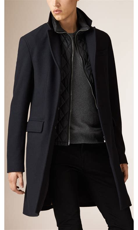 manteau capitonné burberry|burberry cashmere jacket.